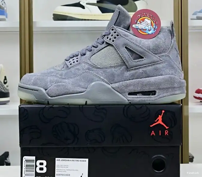 kaws Air 4 retro Jordan Jordan 0520